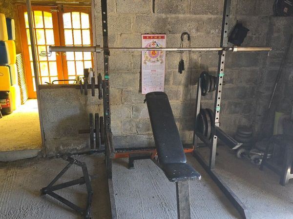 Gym setup weights treadmill boxing (price reduce) - Main image