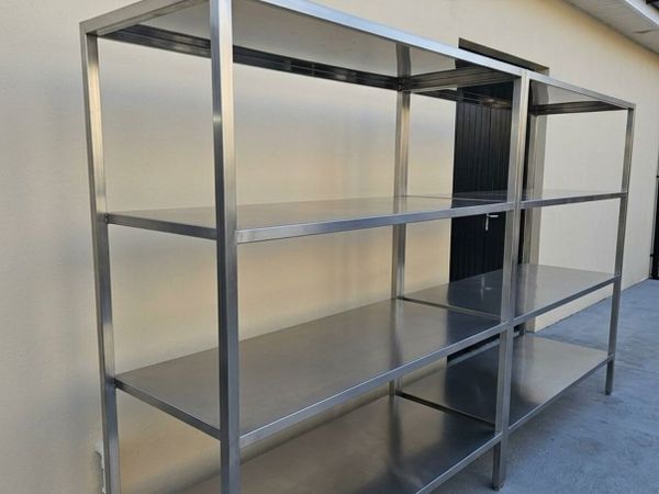 Commercial Stainless Steel Catering Shelving Unit - Main image