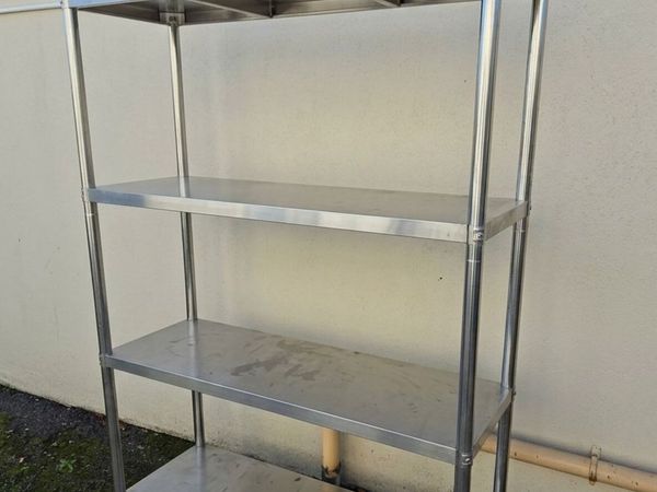 Stainless Steel Catering Shelving Unit - Main image