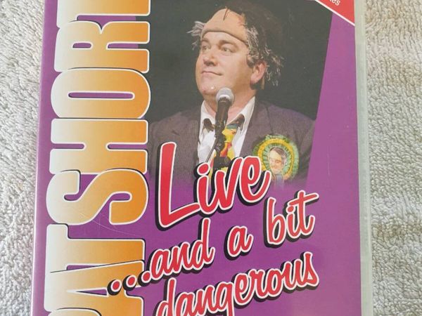 Pat Shortt Live and a Bit Dangerous 2003 Irish DVD - Main image