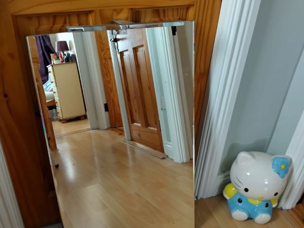 Bathroom mirror with built in light - Main image