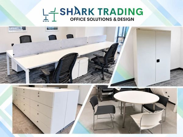 White Office Furniture - Main image