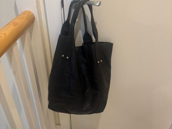 Women's Black Bags ZARA Leather Handbags - Main image