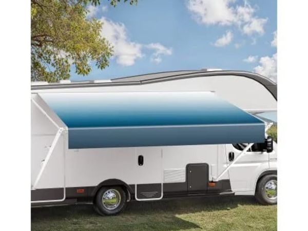 Manual RV Awning Complete Kit, 15' Retractable Awn - Main image