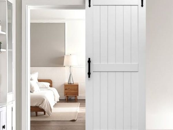 Sliding Barn Door, 914 x 2134mm, High-Strength MDF - Main image