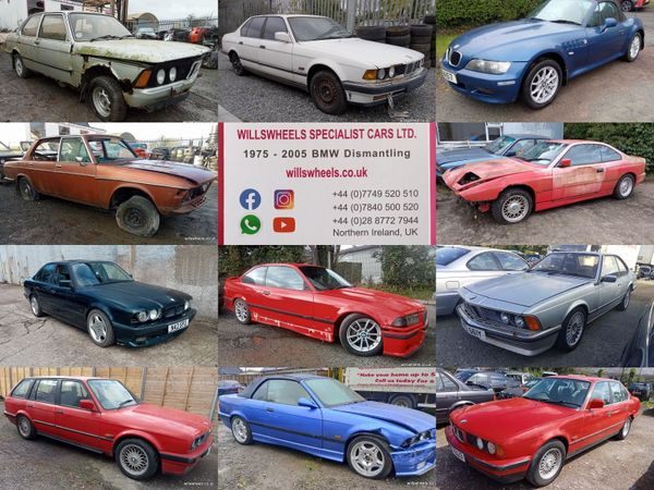 BMW PARTS E23 E24 E28 E30 E31 E32 E34 E36 BREAKING - Main image