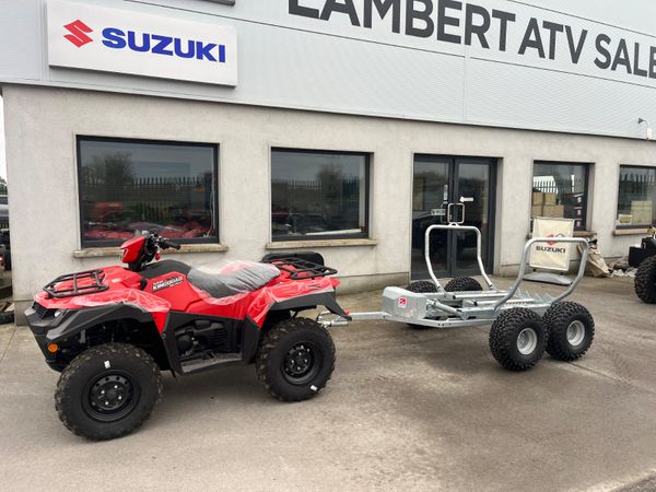 Suzuki 750 & Bale Trailer - €78 per week !! - Main image