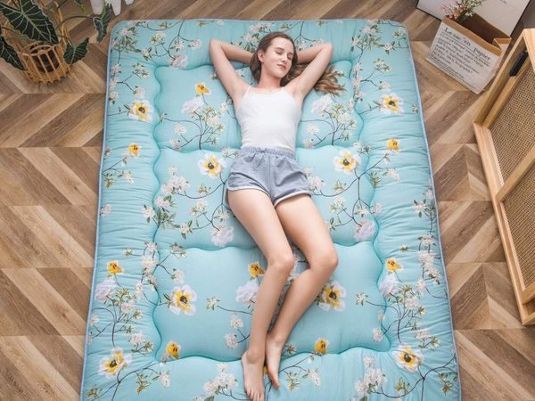 Floor Futon Mattress Thicken Tatami Mat Sleeping - Main image