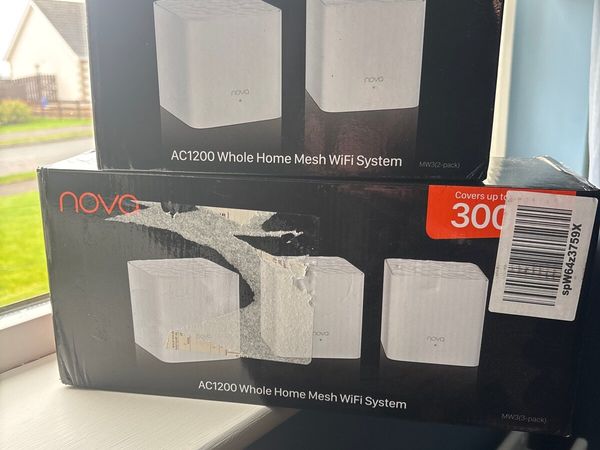 Tends Nova AC1200 WiFi mesh system. - Main image