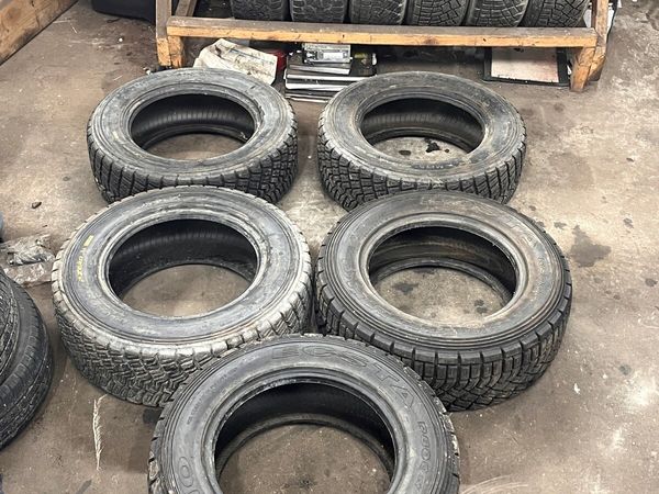 15” Kumho And Pirelli Rally Gravel Tyres (5X) - Main image