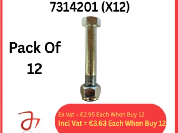Mcconnel F10 Bolt/Nut Kit (X12) 7314201 - Main image