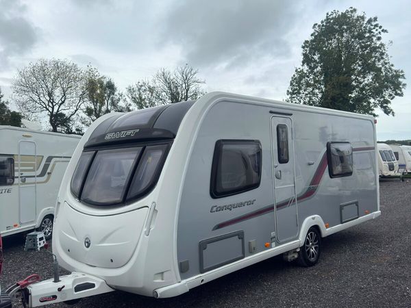 🔥 Swift Conqueror 570 | ALDE | Movers | Awning - Main image