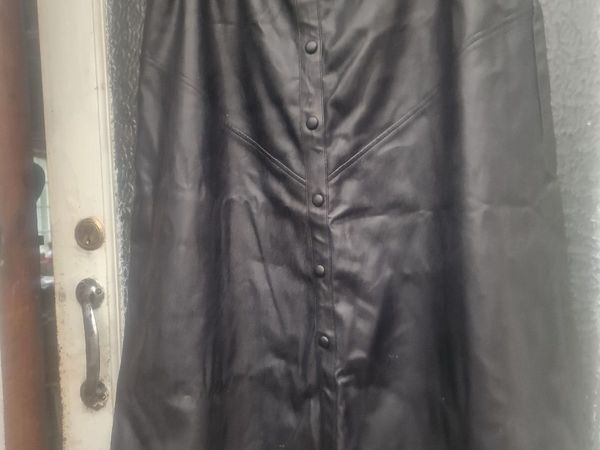 Ladies leather skirt - Main image