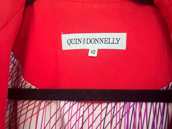 Quin and Donnelly red trench - Main image