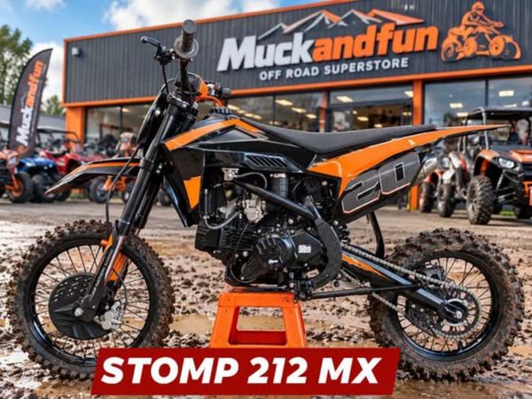 ALL-NEW STOMP 212 MX —BIGGEST PIT BIKE YET Easipay - Main image