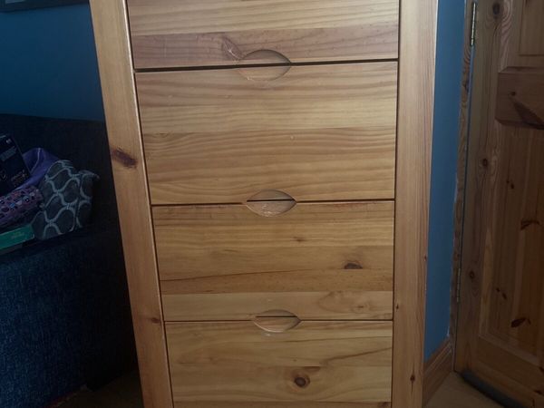 Tall 5 drawer chest of drawers - Main image