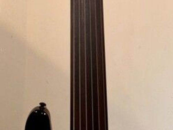 Harley Benton B-650FL BK 6-String Fretless Bass - Main image