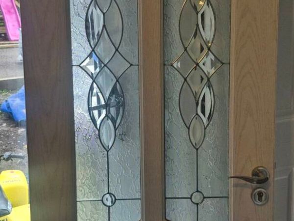 Lovely Solid Doors with glass pane - Main image