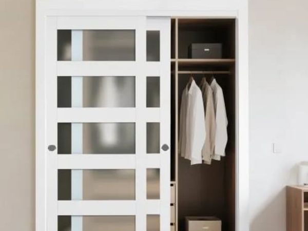 Sliding Closet Door, 1524mm (Double 787mm) x 2032 - Main image