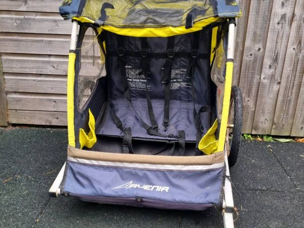 Bike trailer and child seat - Main image