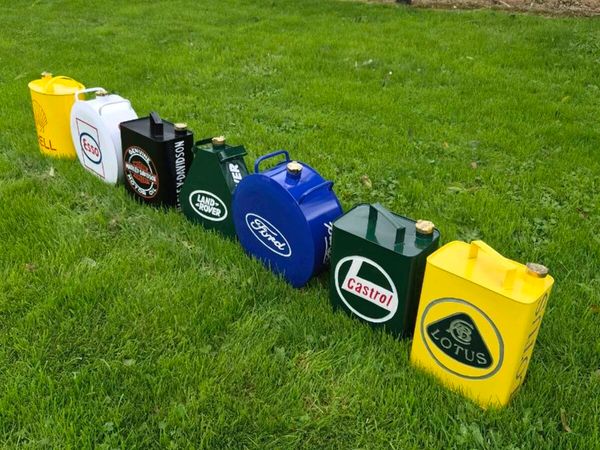 All oil cans  €65 each - Main image
