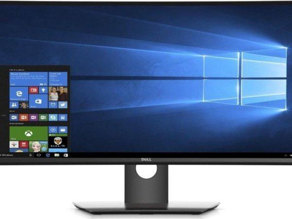 Dell UltraSharp U3417W 34” Curved Ultrawide Monito - Main image