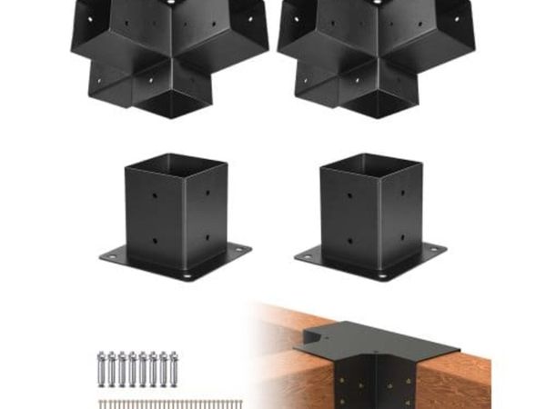 Pergola Bracket Kit, 4x4 Inch (Inner Size 3.5x3.5) - Main image