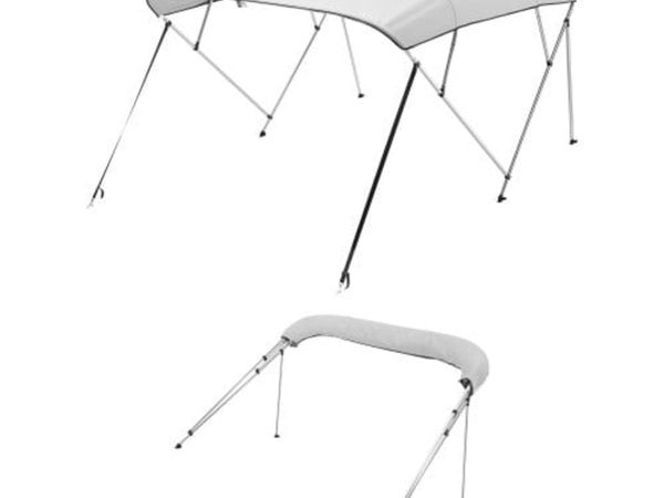 4 Bow Boat Bimini Tops, 600D Polyester Canopy with - Main image