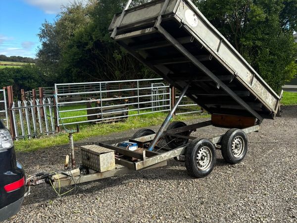 10x5 Cronin electric tipper trailer - Main image