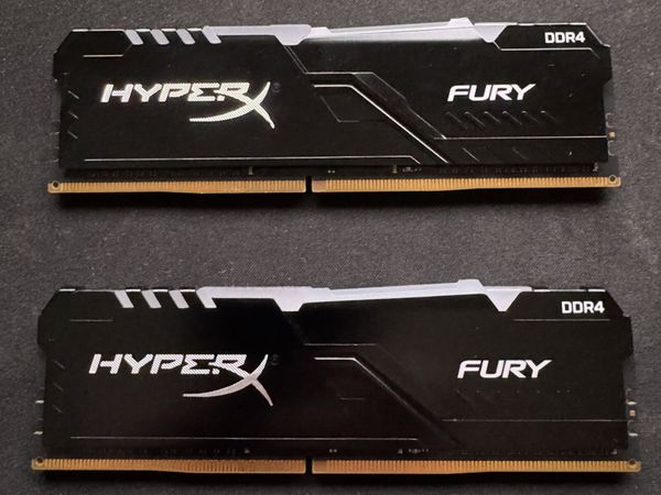 32GB HyperX FURY RGB 3200MHz DDR4 Gaming Memory - Main image