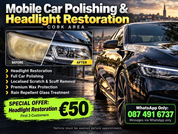 Mobile Car Polishing & Headlight Restoration - Main image