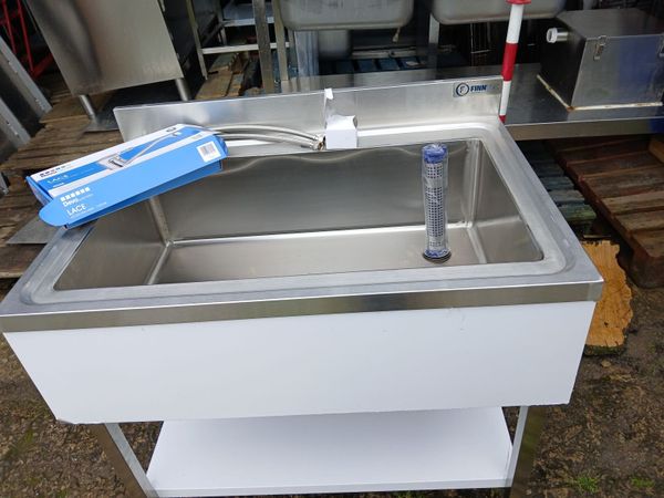 Staneless steel cabbinet sink unit complete - Main image