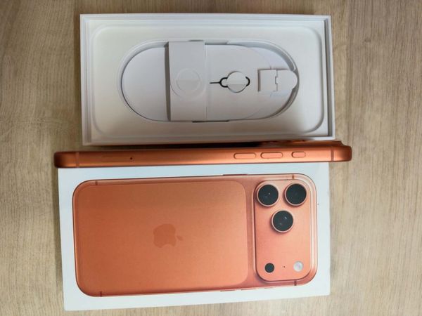 Orange apple iPhone 17 pro max - Main image