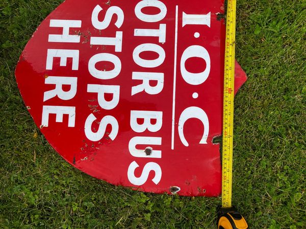 Enamel sign - Main image