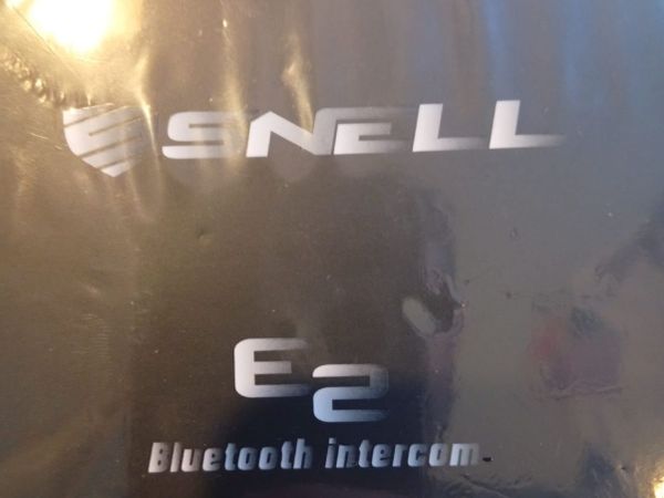 Title: Snell E-2 Bluetooth Motorcycle Intercom - Main image