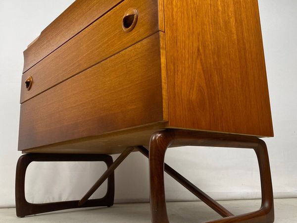 Mid Century Teak Chest of Drawers - Main image