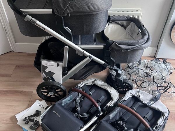 Uppababy Vista V2 Twin Buggy - Main image