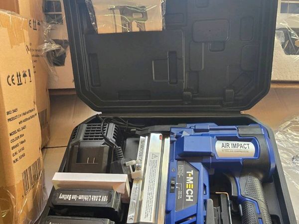 T-MECH 18V Cordless Nail Gun & Staple Gun - Main image