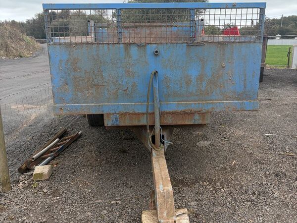 Tip trailer Topper & golf mower behind tractors - Main image