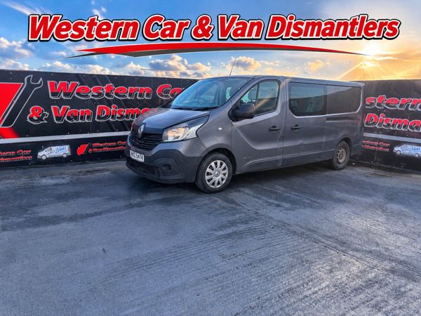 161 Renault traffic 1.6 crewcab for dismantling - Main image