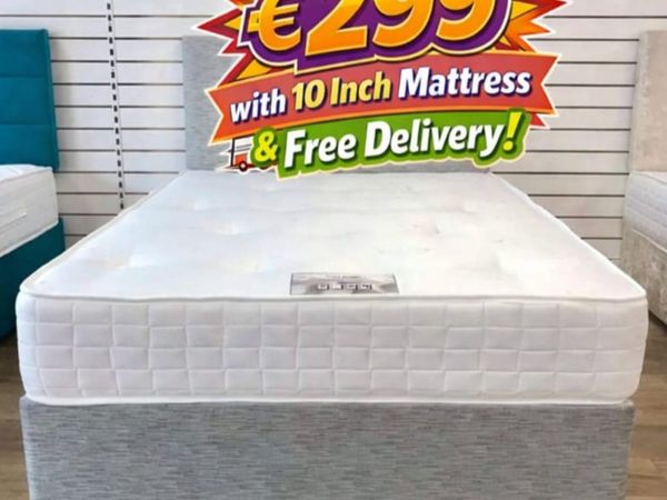 Brand New Beds Mattresses Free Delivery kilkenny - Main image
