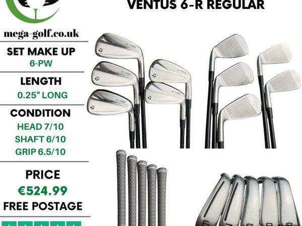 Taylormade P790 2021 Irons / 6-Pw / Regular - Main image