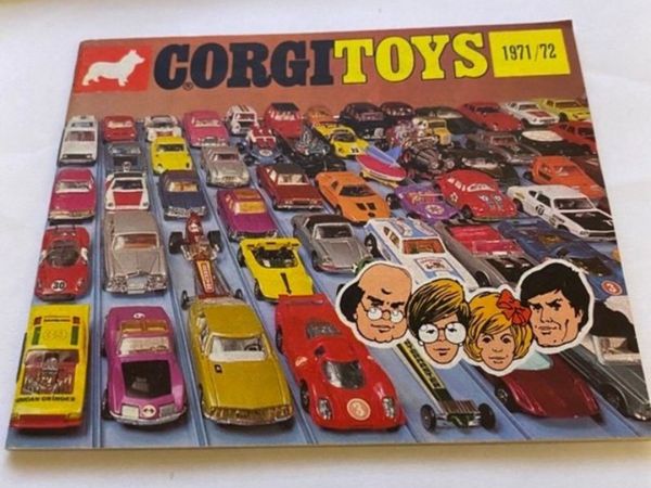 OLD CORGI TOYS BOOK  1970S - Main image