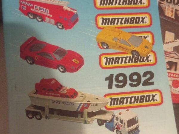 OLD 1990 MATCHBOX BOOK - Main image