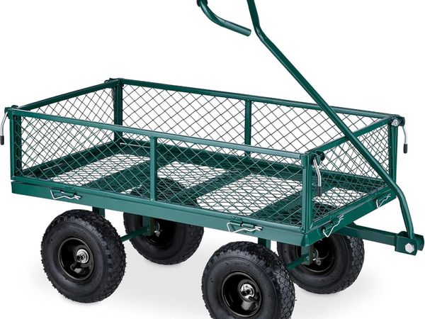 Heavy-Duty Cart Practical Garden Trolley - Main image