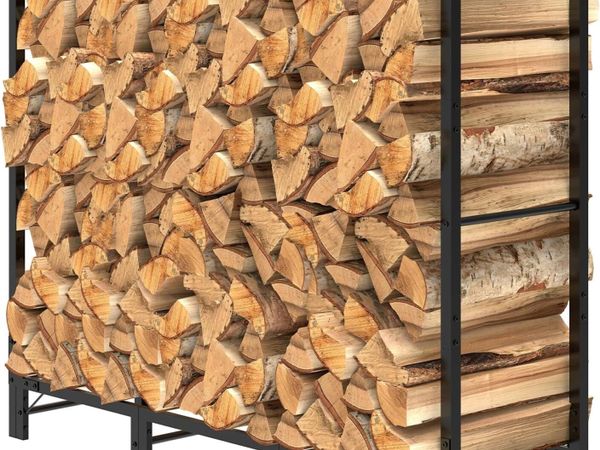 1.24m Outdoor Firewood Rack for Fireplace - Main image