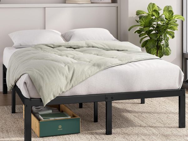 Bed Frame with Storage Space Underneath 14.2'' - Main image