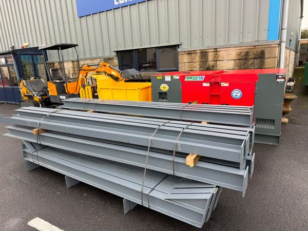 For Sale: 45ft long Steel Frame  Building/Shed - Main image