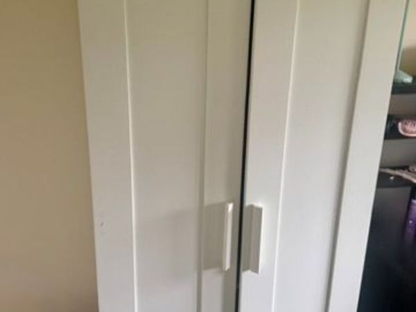 IKEA white wardrobe - good condition - Main image