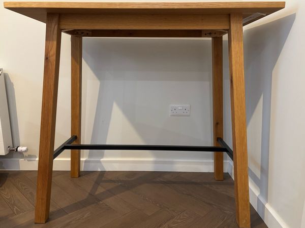 Harvey Norman Oak Finish Bar Table - Main image